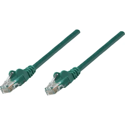 Afbeelding van Intellinet 737043 RJ45 Netwerkkabel, patchkabel CAT 6A S/FTP 0.25 m Groen Afgeschermd (enkel), Afscherming totaal, Halogeenvrij 1 stuk(s)
