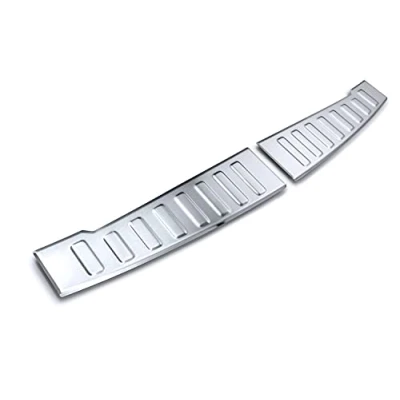 Afbeelding van tuning art BL1016 bumperbescherming voor Dacia Sandero 3 / Stepway 3, kleur: zilver