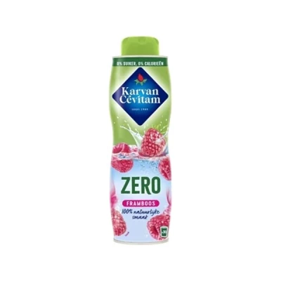 Afbeelding van Karvan Cevitam Framboos Zero fles 60cl