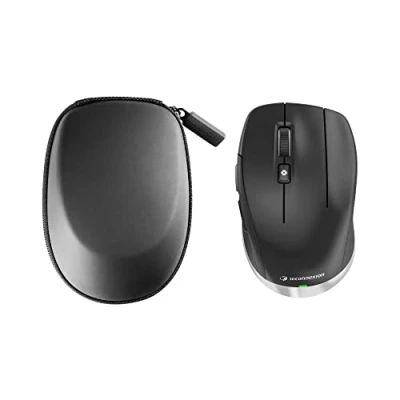 Image de 3Dconnexion CadMouse Compact Souris ergonomique optique 7 boutons sans fil, filaire Bluetooth, 2.4 GHz, USB