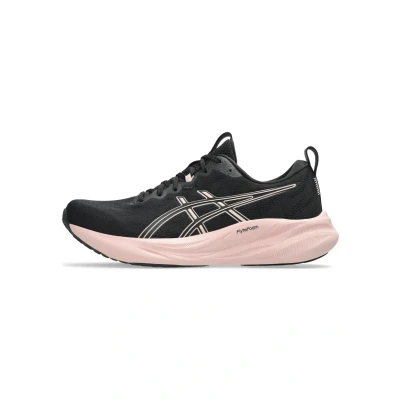 Afbeelding van Asics Gelpulse 16 ROAD Running Shoes Black breeze Sportieve wandelschoenen, Dames, Maat: 37.5, Kunststof