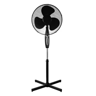 Afbeelding van Melissa 16510107 Staande ventilator 40cm, 40W, Zwart Black