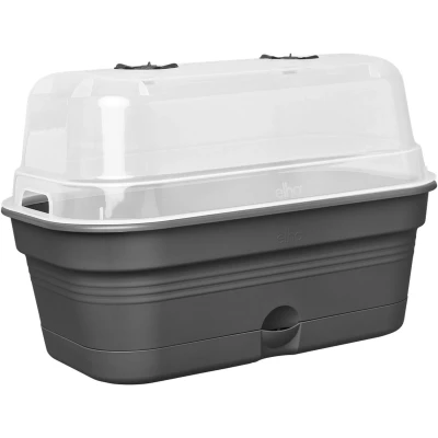 Afbeelding van Green basics kweektray allin1 l living black elho