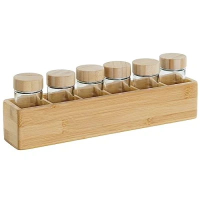 Afbeelding van Specerijenset DKD Home Decor 32,5 x 6,5 cm