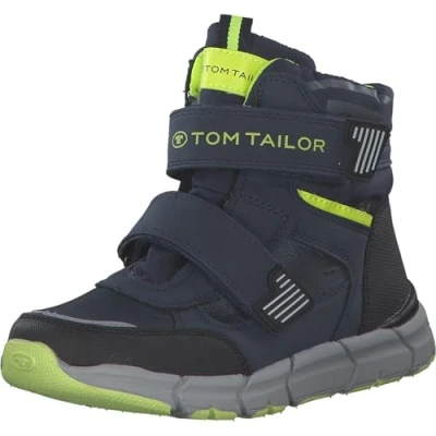 Afbeelding van TOM Tailor Snowboots voor kinderen, Maat: 35, Denim lime Textiel/ synthetisch