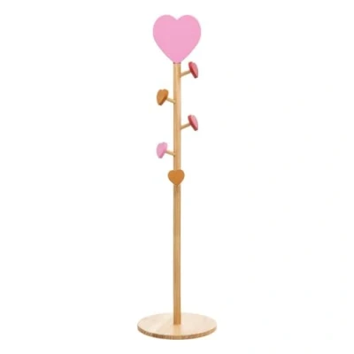 Afbeelding van Atmosphera Kids Kapstok Ø35xH135cm Naturel/Roze