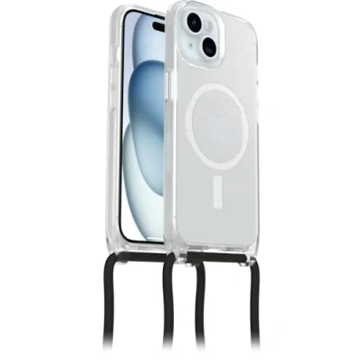 Afbeelding van OtterBox React Necklace geschikt voor Apple iPhone 15 Hoesje met Koord Glitter