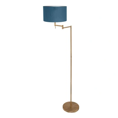Afbeelding van Mexlite vloerlamp Bella brons metaal 45 cm E27 fitting 3873BR