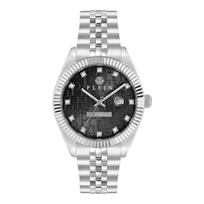 Afbeelding van Philipp Plein Date Superlative PWMFA0125 Horloge Staal Zilverkleurig Ø 41 mm