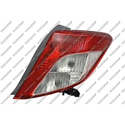 Afbeelding van PRASCO TY3284053 Achterlicht rechts Zonder lamphouder TOYOTA: Yaris III Hatchback