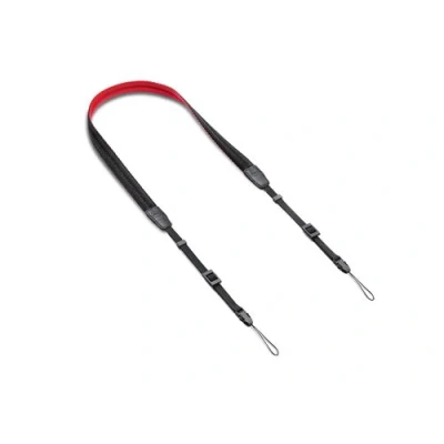 Afbeelding van Leica Carrying strap SOFORT, black red