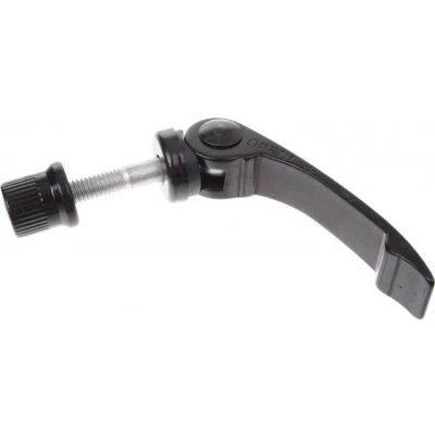 Afbeelding van Aluminium zadelpen snelspanhendel Ergotec M6 x 50 mm zwart