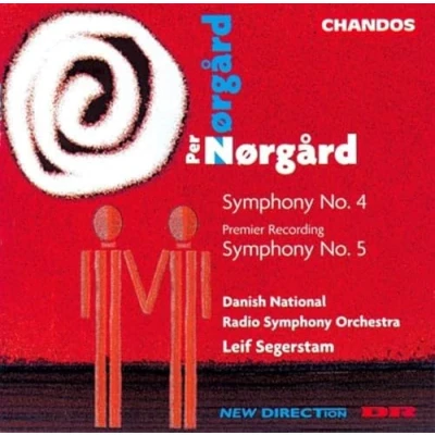 Afbeelding van Norgard: Symphony no 4 &amp; 5 / Segerstam, Danish National RSO