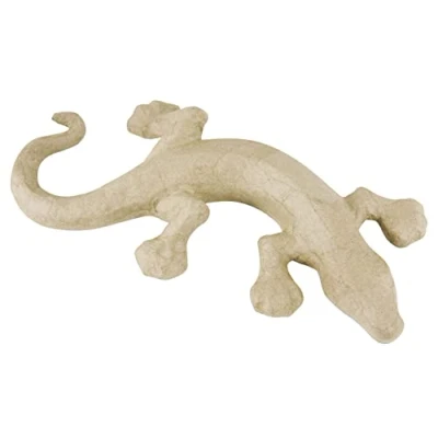 Afbeelding van Décopatch SA117O Salamander Decoratieartikelen Machépapier 31 x 16,5 4,5 cm Decoreren met decopatch papier &amp; plakpapierpatch, pailletten, kleuren
