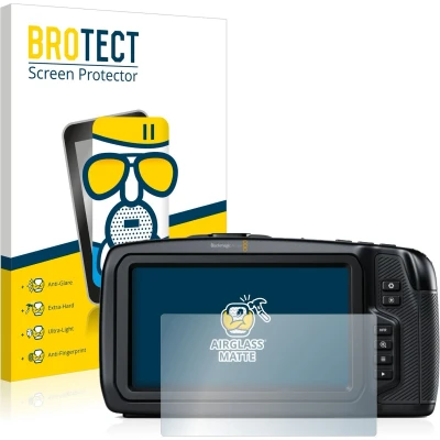 Afbeelding van BROTECT Screenprotector voor Blackmagic Pocket Cinema Camera 6K Folie Beschermfolie Beschermglas matte