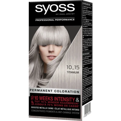 Afbeelding van 2+2 gratis: Syoss Classic Haarverf 10 15 Titanium Blonde
