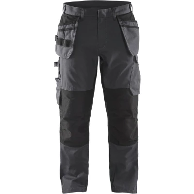 Afbeelding van Blaklader Service Werkbroek stretch 1496 1330 Mannen Grijs/Zwart 54