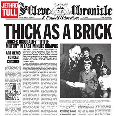 Afbeelding van Jethro Tull Thick As a Brick (LP)