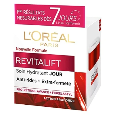 Afbeelding van L&#039;Oréal Paris Revitalift anti aging verzorging hydraterend &amp; verstevigend dagcrème tegen rimpels extra stevig verrijkt met pro retinol voor alle huidtypes 50 ml