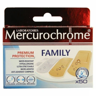 Image de Mercurochrome Pansement Family 50