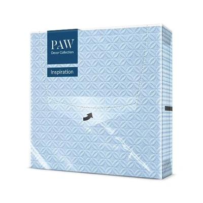 Afbeelding van PAW Decor Collection papieren servetten, 3 laags, 33 x cm. 20 stuks. Perfect voor verjaardagen, naamfeesten, tuin, familie, lichtblauw