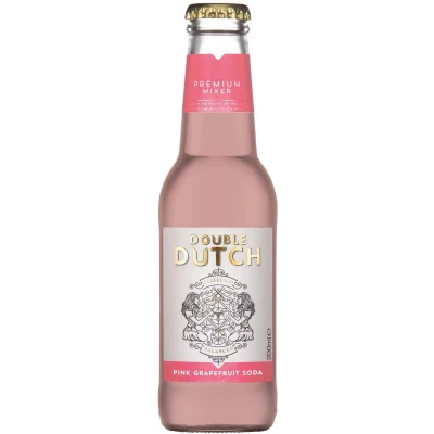 Afbeelding van Double Dutch Pink Grapefruit Soda 24 stuks 20cl)