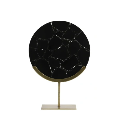 Afbeelding van Light &amp; Living Ornament GOUYA 35x12x50cm Zwart