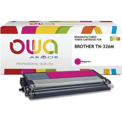 Image de OWA magenta remanufacturé cartouche de toner (alternative for: Brother TN326M, TN321M)