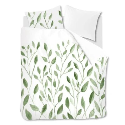 Afbeelding van Snoozing Dian Dekbedovertrek Tweepersoons 200x200/220 cm Green