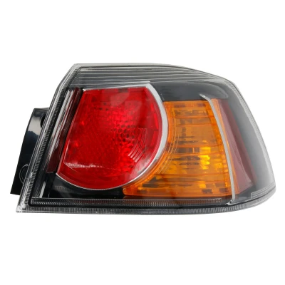 Afbeelding van TYC 11 11211 05 2 Achterlicht rechts Zwart Met lamphouder MITSUBISHI: Lancer 8 Limousine