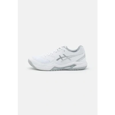 Afbeelding van Asics Dedicate Tennisschoenen voor alle ondergronden, Dames, Maat: 37, White/pure silver Kunststof/ textiel