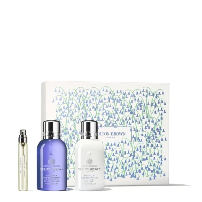 Afbeelding van Molton Brown Bluebell &amp; Wild Strawberry Fragrance Layering Gift Set Pakket 1pakket