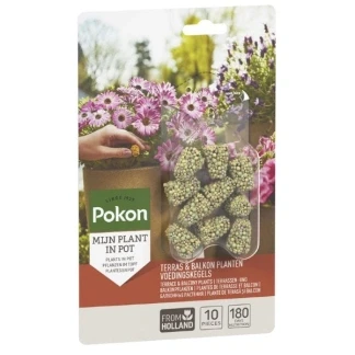 Afbeelding van Terras &amp; Balkon Planten Voedingskegels 10st