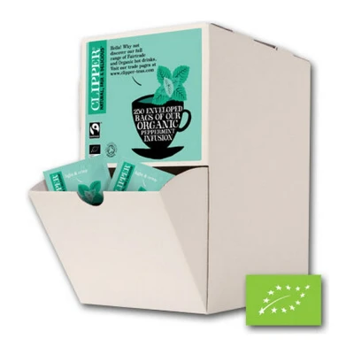 Afbeelding van Clipper Infusion Peppermint Bio 250 stuks