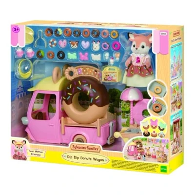 Image de Figurine Sylvanian Families Le chariot de donuts