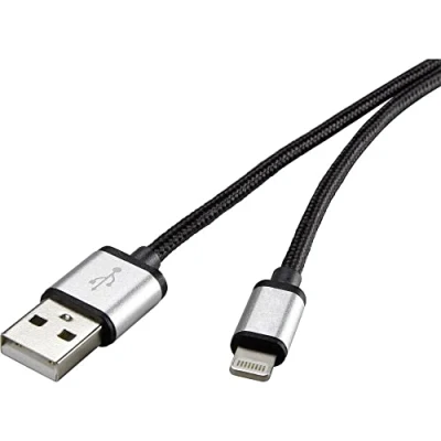 Afbeelding van Renkforce Apple Lightning aansluitkabel voor iPod/iPad/iPhone 0,5 m