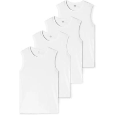 Afbeelding van Schiesser Tanktop Uncover 4 pack wit