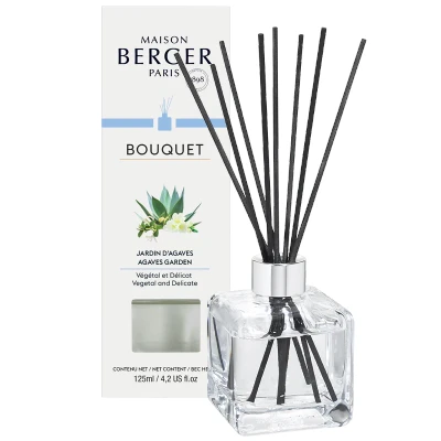 Afbeelding van Cube Maison Berger Agaves Garden Geurverspreider met Stokjes