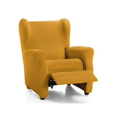 Afbeelding van Martina Home Tunez Relax mosterd fauteuilhoes