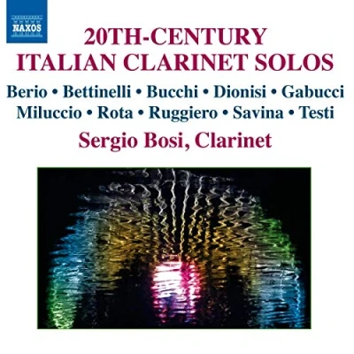 Afbeelding van Sergio Bosi 20th Century Italian Clarinet Solos (CD)