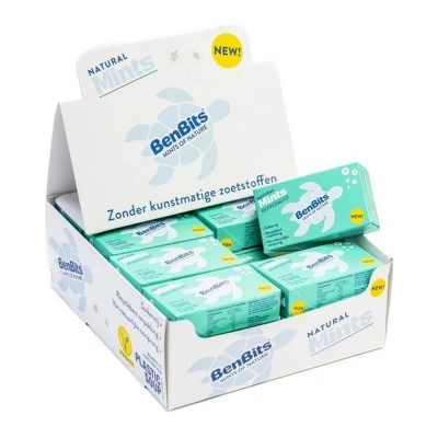 Afbeelding van Benbits Mints Peppermint Fliptop 24 x 30 gram