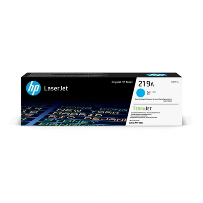 Image de Toner cyan HP LaserJet authentique 219A