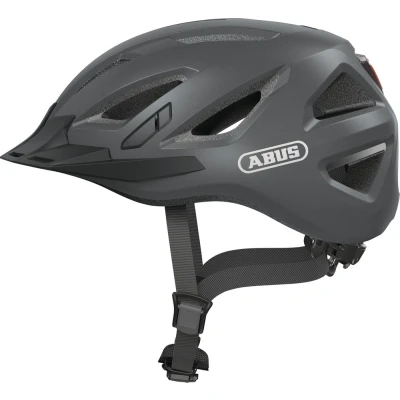 Afbeelding van Abus Urban I 3.0 Fietshelm LED achterlicht en insectenbescherming Zwart