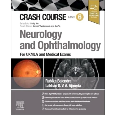 Afbeelding van Crash Course Neurology and Ophthalmology