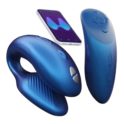 Afbeelding van We Vibe Chorus Blauw Metallic GRATIS TOY bij iedere bestelling v.a. 40,