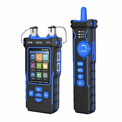 Afbeelding van NF 8508 9 in 1 multifunctionele netwerkkabel, tester, optische draad, tracker, vezel vermogensmeter, NCV functie, Li ion, accu, USB, oplaadbaar ledlicht