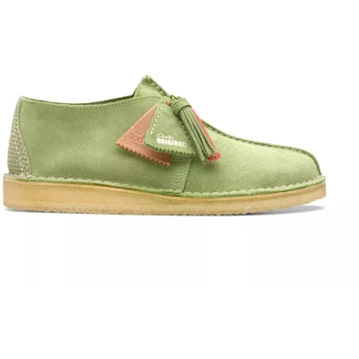 Afbeelding van Clarks Desert Trek heren veterschoen groen maat 43 (EU) 9 (UK)
