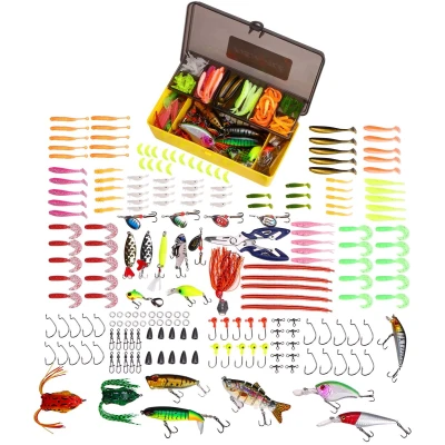 Afbeelding van Fish4All Multi Lure Box Hard, Soft &amp; Metal + Pliers (212pcs) Kunstaas pakket