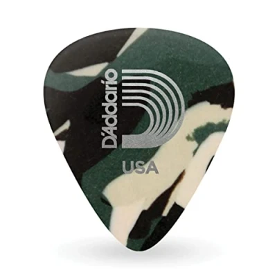 Image de Planet Waves 1CCF2 10 Médiators camouflage, pack de 10, Light