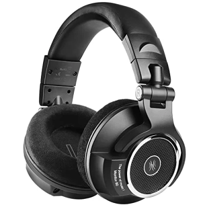 Afbeelding van OneOdio Monitor 80 Over Ear koptelefoon Studio Kabel Stereo Zwart High Resolution Audio Vouwbaar, Zwenkbare oorschelpen